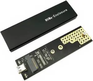 SSD Case 10Gbps NVMe NGFF M2 SSD Case For PCI-E SATA To USB SSD Case for External Hard Drive M-Key & B-Key M.2 SSD Case RTL9210B