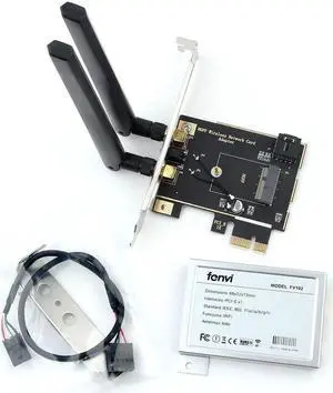 Desktop Computer PC Wireless 9260NGW Dual Band 1730Mbps WiFi 9260AC Bluetooth 5.0 MU-MIMO Gaming Wlan PCI-E 1X Card Windows 10