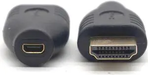 2PCS Professional HDMI Male to Micro HDMI Female converter Standard HDMI Male Type A to Micro HDMI Type D Female Socket Adapter