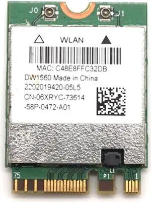 DW1560 BCM94352Z NGFF M.2 WiFi WLAN Bluetooth 4.0 802.11ac 867Mbps BCM94352 wireless card WLAN