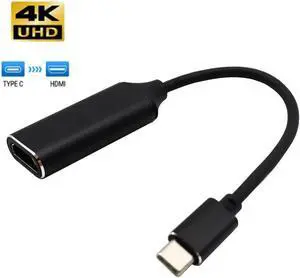 USB C Type C To HDMI-compatible VGA Hub Adapter 4K USB3.1 Audio Video Converter