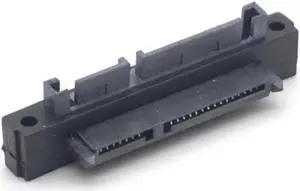 UP Down 90 Degree 7+15Pin SATA Male to Female Port Converter Adapter for SATA HDD SSD Hard Disk Drive