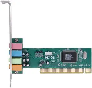 PCI-E PCI for Express 4.1 Channel 3D Audio 5-Channel Digital Sound Card 4.1 Solid Capacitors CMI8738 Chipset Expansion Card