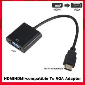 1080P HDMI-compatible To VGA Adapter Converter Cable HDMI Male To VGA Famale Digital Analog Converter for Tablet laptop PC TV