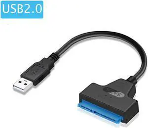 USB 3.0 2.0 SATA Up To 6 Gbps 3 Cable Sata To USB 3.0 Adapter Support 2.5 Inch External HDD SSD Hard Drive 22 Pin Sata III Cable