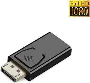 2pcs 4K 1080P DisplayPort to HDMI-Compatible Adapter DP Male to Female HD TV HDMI-Compatible Video Audio Cable for PC TV Laptop
