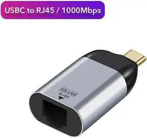 USB C To DP/Mini DP/VGA/RJ45/HDMI-compatible Adapter USB Type C 8K/4K/1080P Video 1000Mbps Lan Ethernet Converter for Macbook Gold