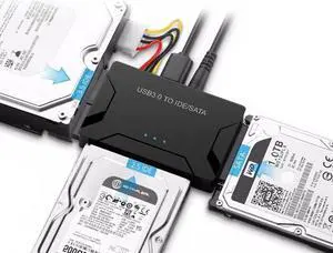 USB 3.0 to SATA IDE Hard Disk Adapter Converter Cable for 3.5 2.5 inch HDD/SSD CD DVD ROM CD-RW 3 in 1 IDE SATA Adapter