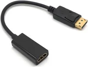 4K DP to HDMI Adapter Display Port Male To Female HDMI Cable Converter Adaptor For Projector Display Laptop TV 4K*2K