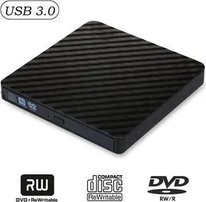 USB 3.0 External DVD RW CD Writer Drive Burner Reader Player Optical Drive External Slim Disk Reader For PC Laptop Desktop
