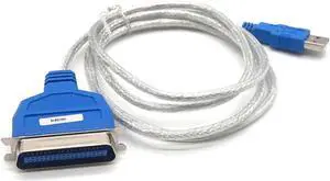 USB To Parallel IEEE 1284 36 Pin Printer Cable Adapter For Windows 7 8 10 And High Quality Adapter Cable