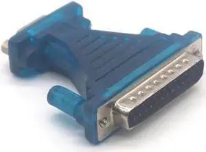 2PCS USB to Com USB to Serial RS232 Cable DB9 to DB25 Adapter DB9 female DB25 Male Adapter