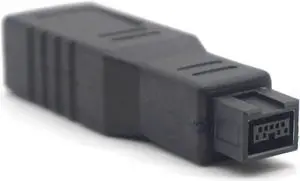 Firewire Converter 1394 Computer Accessory 9 To 6 Pin B Adapter 400 800 Transmission Connection Stable Replacement Mini External