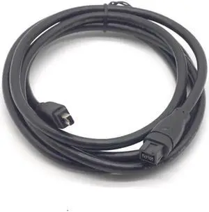 9 PIN / 4 PIN BETA FireWire 800 - FireWire 400 9-4 9pin to 4 pin connector Cable IEEE 1394B 1.8m 6FT