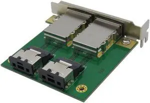 Mini SAS for Internal SFF-8087 Sas 36P to 2 Port External HD Sas26P SFF-8088 Front Panel PCI SAS Card Adapter