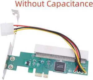 PCIE to PCI Adapter PCI Express X1 to PCI Expansion Card Riser ASM1083 Chipset PCI-E Converter Adapter with 4Pin Power Connector