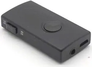 2 in 1 Bluetooth Transmitter Receiver Wireless A2DP 3.5mm Stereo Audio Music Adapter with aptX & aptX for TV DVD Mp3