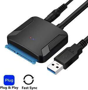 0.4m USB 3.0 To Sata Adapter Converter Cable 22pin SataIII To USB3,0 Adapters For 2.5" Sata HDD SSD