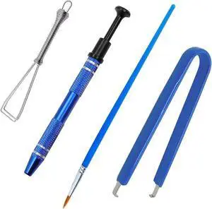 Aomoproing Keyboard Lube Switch Puller Kits,4 Pieces Key Cap Puller,Mechanical Keyboard Key Switch Stem Holder,Keyboard Lube Kit , for Custom Keyboard, Disassembly of Electronic Component