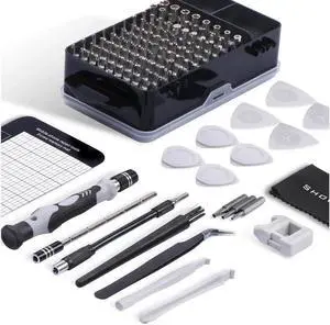 Computer Repair Kit, 122 in 1 Magnetic Laptop Screwdriver Kit, Precision Screwdriver Set, Small Impact Screw Driver Set with Case for Computer, Laptop, PC, for iPhone, Watch,Ps4 DIY Hand Tools