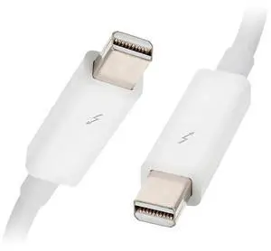 Aomoproing 0.5m Thunder Bolt 2 Port to Thunder Bolt 2 Male to Male Video Data Cable for Mac Air Pro 2013 2014 2015 (50cm)