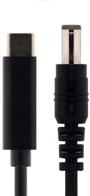 Aomoproing Type C USB-C Input to 20V DC 5.5 2.1mm Power PD Charge Cable for Laptop Notebook