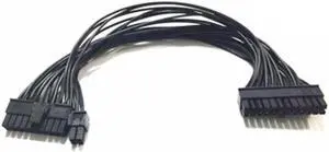 Aomoproing   20pin to 20+4 Pin Port Power Supply Cable Male to Male 24 pin to 20 Pin ATX power adapter Cable