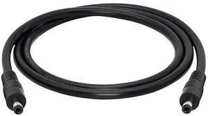 Aomoproing   DC Male to Male Extension Cable 5.5mmx2.1mm Power Adapter 18AWG Cable for Surveillance Monitor,Security Camera,LED Display,DVR,Router 3FT/1m