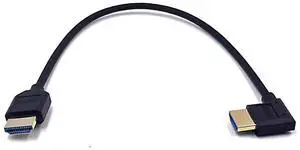 AOMOPROING 1ft HDMI 8K Ultra HD Cable, 3D 48Gbps, Supports 8K@60Hz, 4K@120Hz, Compatible with TV, Gaming Console, PC