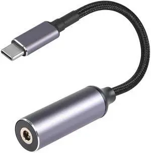 Aomoproing PD 100W DC4017 to Type C Power Charging Cable, DC 4.0x1.7mm Female Input to USB Type C Male Extension Cable with PD Automatic Identification Chip,for Phones,Tablets,Laptops