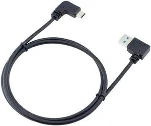 Aomoproing 3.28ft. USB3.0 Type-C AM90 data line Type-C side bend model