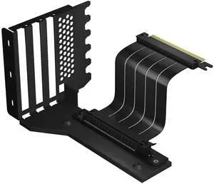 Aomoproing   3-Slot GPU Support Bracket with 150mm PCIe 4.0 Riser Cable for GPU Vertical Mount, Compatible with RTX 40/30 Series and Radeon RX7000/RX6000 Series, PC Cases with Open PCI 7/8-slot Design