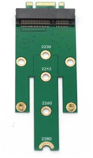 Aomoproing  Mini PCIe mSATA SSD to M.2 NGFF SSD Adapter Card