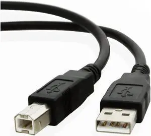 Aomoproing 3 Pack 6 Ft Black A-Male to B-Male USB 2.0 High Speed Printer Cable for HP DeskJet 3755 All-in-One Printer