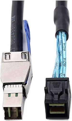 Aomoproing Mini Sas 36Pin Sff 8643 To Sff 8644 mini-sas Server Hard Drive Transmission Adapter data Raid cable 3.3FT/1m