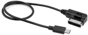 Aomoproing Media in AMI MDI USB-C USB 3.1 Type-C Charge Adapter Cable for Car VW Audi 2014 A4 A6 Q5 Q7