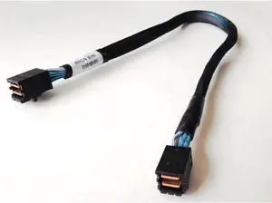 Aomoproing 40cm Mini SAS HD SFF 8643 Cable Internal SFF-8643 SAS Cable Mini SAS SFF-8643 to 8643 Molex Cable Adapter for Computer Hard Disk