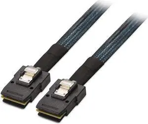 Aomoproing Internal Mini SAS to Mini SAS Cable (Mini-SAS to Mini-SAS Cable)1.6 Feet