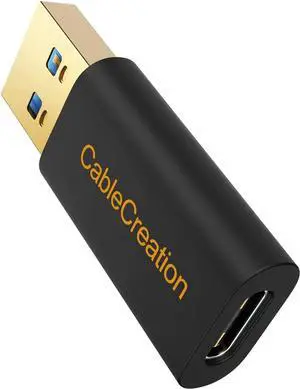Aomoproing CableCreation USB C Female to USB Male Adapter USB to USB C Adapter, USB 3.1 5Gbps USB C to A Adapter Female for Laptops Logitech StreamCam VR Link Adapter for Charging
