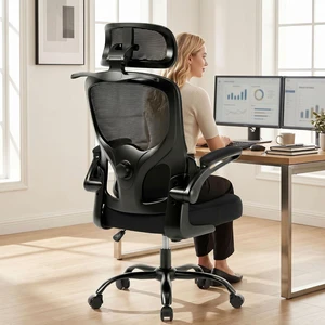 Ergonomic Office Chair, 330lbs Mesh Desk Chair with Lumbar Support Ergonomic Office Chair, 330lbs Mesh Desk Chair with Lumbar Support