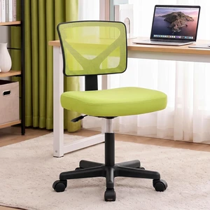 Armless Small Desk Chairs, Ergonomic Home Office Mesh Chairs Armless Small Desk Chairs, Ergonomic Home Office Mesh Chairs
