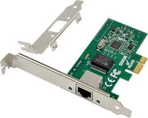 Giga-bit Network Card PCIe 1000M PCI Express Ethernet Adapter with in-tel I210AT LAN NIC Card for Support PXE for Windows/Windows Server/Linux(Lightning Protection Design)