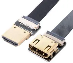CYFPV HDMI Male to Female FPC Flat Extension Cable for Camera HDTV Multicopter Aerial Photography 20CM