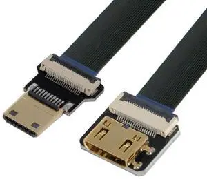CYFPV Mini HDMI Extension FPC Flat Cable 1080P for FPV HDTV Multicopter Aerial Photography 0.5M