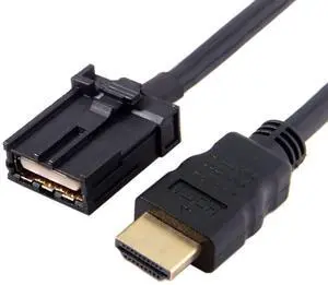 HDMI 1.4 Type E to HDMI Type A Video Audio Cable 1.5M Automotive Grade for Hyundai H1 Car
