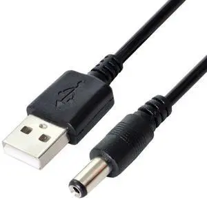USB 2.0 to DC 5V 5.5x2.1mm Power Plug Barrel Connector Charge Cable 100cm USB 2.0 to DC 5V 5.5x2.1mm Power Plug Barrel Connector Charge Cable 100cm
