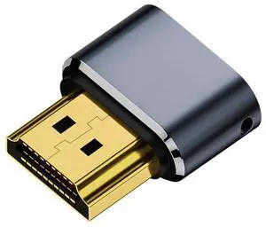 HDMI 4K UHD Dummy Plug,HDMI 1.4 Virtual Monitor EDID Emulator, Headless Display Adapter Supports up to 4k@60Hz,1080@60Hz/120Hz