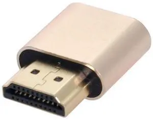 CY HDMI Virtual Display Adapter HDMI 1.4 DDC EDID Dummy Plug Headless Ghost Display Emulator 1920x1080p@60Hz CY HDMI Virtual Display Adapter HDMI 1.4 DDC EDID Dummy Plug Headless Ghost Display Emulator 1920x1080p@60Hz