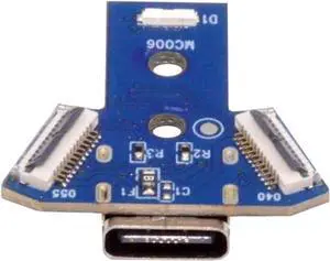 PS4 USB C DIY Connector for DualShock JDS-040/055 Micro USB 5Pin to USB C Female Socket Port Repair Replacement Solder Adapter PS4 USB C DIY Connector for DualShock JDS-040/055 Micro USB 5Pin to USB C Female Socket Port Repair Replacement Solder Adapter