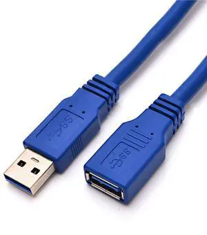 USB 3.0 Extension Cable USB 3.0 Type A Male to Female Extension Data Cable 1.0M